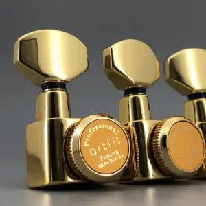 Gold Locking Machine Heads for Guitars