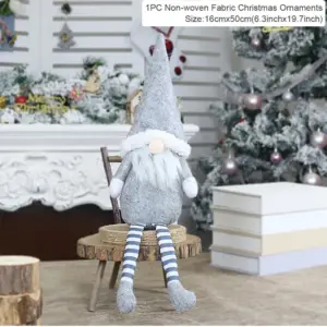 Faceless Santa Christmas Decor Dolls 20x16x8 cm 60 H73c2b33d02e142c69ce0295c10e06477s 2