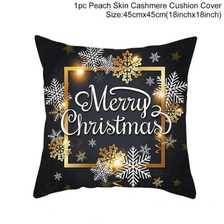 Luxurious 45x45cm Christmas Cushion Cover 14 Luxurious 45x45cm Christmas Cushion Cover - Image 14