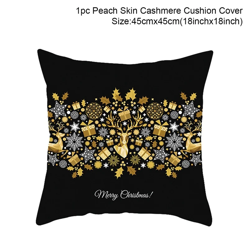 Luxurious 45x45cm Christmas Cushion Cover 15 Luxurious 45x45cm Christmas Cushion Cover - Image 15