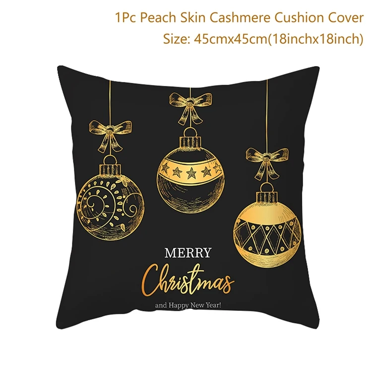 Luxurious 45x45cm Christmas Cushion Cover 9 Luxurious 45x45cm Christmas Cushion Cover - Image 9