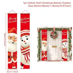 Festive Christmas Door Banner Set for 2024 49 H8392add499ed4648bc809ac1b9a946d7n