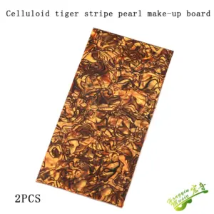 Vibrant Celluloid Guitar Headstock Veneer Sheets 43 H861db824629f4de29c8baaa6fb3f2842D