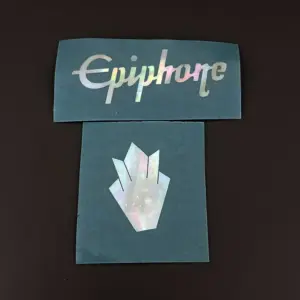 Mother of Pearl Epi Guitar Decal Set