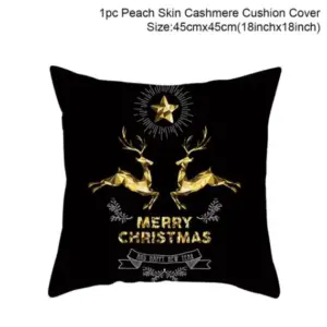 Luxurious 45x45cm Christmas Cushion Cover 36 H89b06dfe58f94d09a0a2e905c32e3cf7G