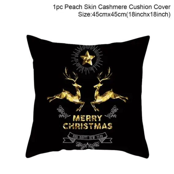 Luxurious 45x45cm Christmas Cushion Cover 16 Luxurious 45x45cm Christmas Cushion Cover - Image 16