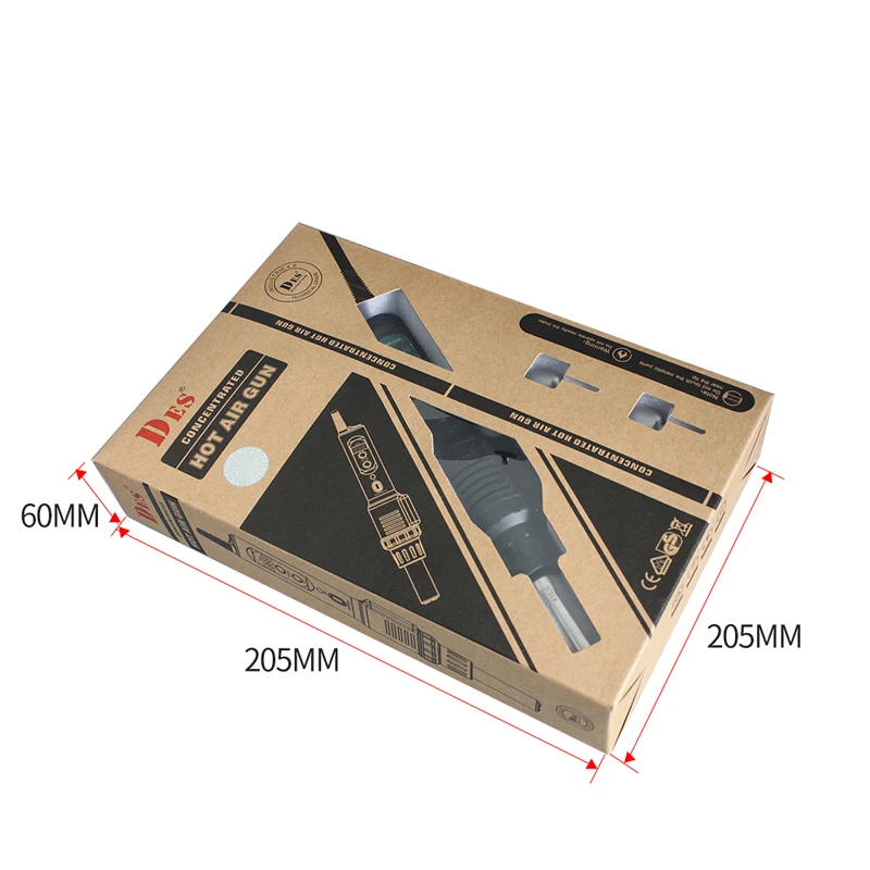 Digital Hot Air Gun DES560B/C 560W 80-600°C 6 Digital Hot Air Gun DES560B/C 560W 80-600°C - Image 6