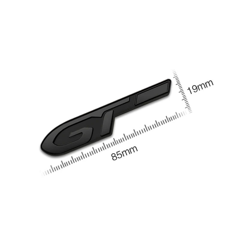 Black GT Badge for Peugeot Vehicles 6 Black GT Badge for Peugeot Vehicles - Image 6