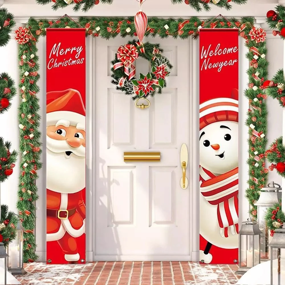 Festive Christmas Door Banner Set for 2024 5 Festive Christmas Door Banner Set for 2024 - Image 5
