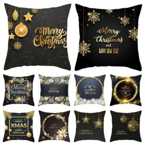 Luxurious 45x45cm Christmas Cushion Cover 23 H95bab38072e2425f95eb46978ab7bb06m