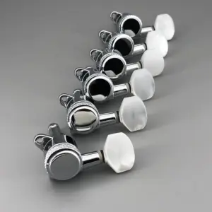 Left-Hand Pearl Button Locking Guitar Tuners Set