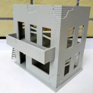 Damaged Building Model in 1:50 & 1:72 Scales 10 HTB11QvqGeOSBuNjy0Fdq6zDnVXaK