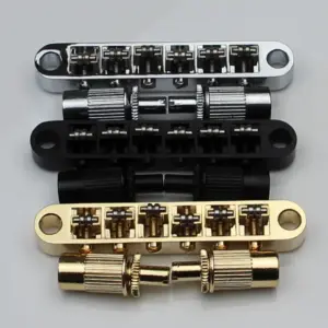Tune-O-Matic Roller Guitar Bridge Set 10 HTB1PDZaeoOWBKNjSZKzq6xfWFXaK