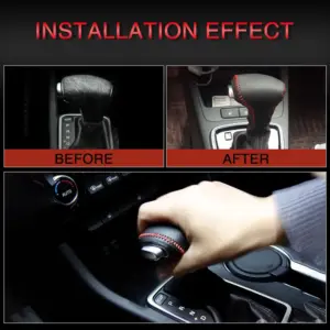 Kia Genuine Leather Gear Shift Cover for Models 2017-2018 13 HTB1ijL boLrK1Rjy1zbq6AenFXau