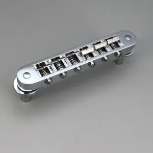 Nashville Chrome Tune-O-Matic Bridge for Les Paul