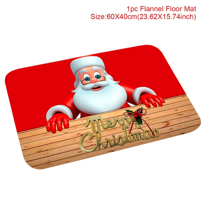 Festive Santa Christmas Door Mat 30x20x5 cm 18 Festive Santa Christmas Door Mat 30x20x5 cm - Image 18