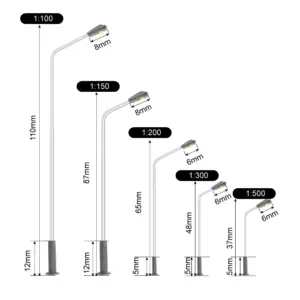 Miniature LED Street Lamps Set for Models 17 Hadd9f5a8eabb4bb1bea563799f4a5e1dY 1