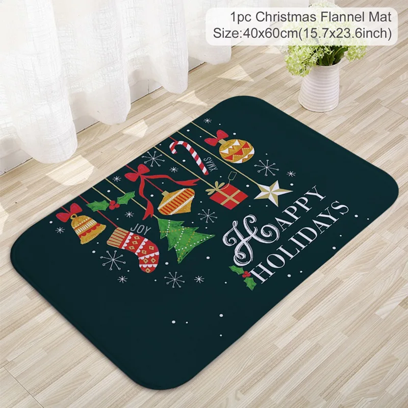 Festive Santa Christmas Door Mat 30x20x5 cm 8 Festive Santa Christmas Door Mat 30x20x5 cm - Image 8