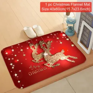 Festive Santa Christmas Door Mat 30x20x5 cm 35 Hc90d7112eb7c453287d9c685e7a982f94