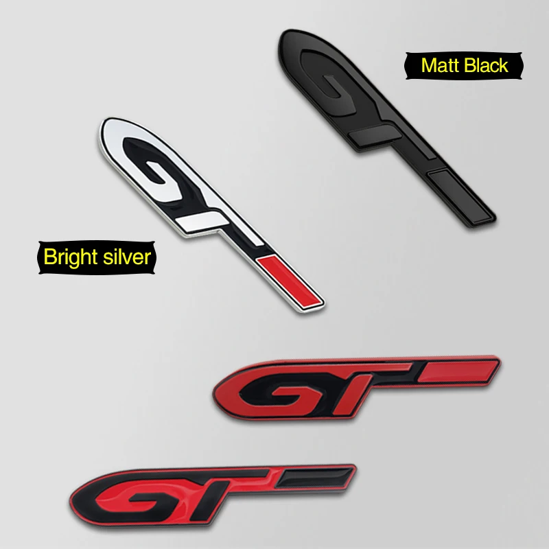 Black GT Badge for Peugeot Vehicles 3 Black GT Badge for Peugeot Vehicles - Image 3