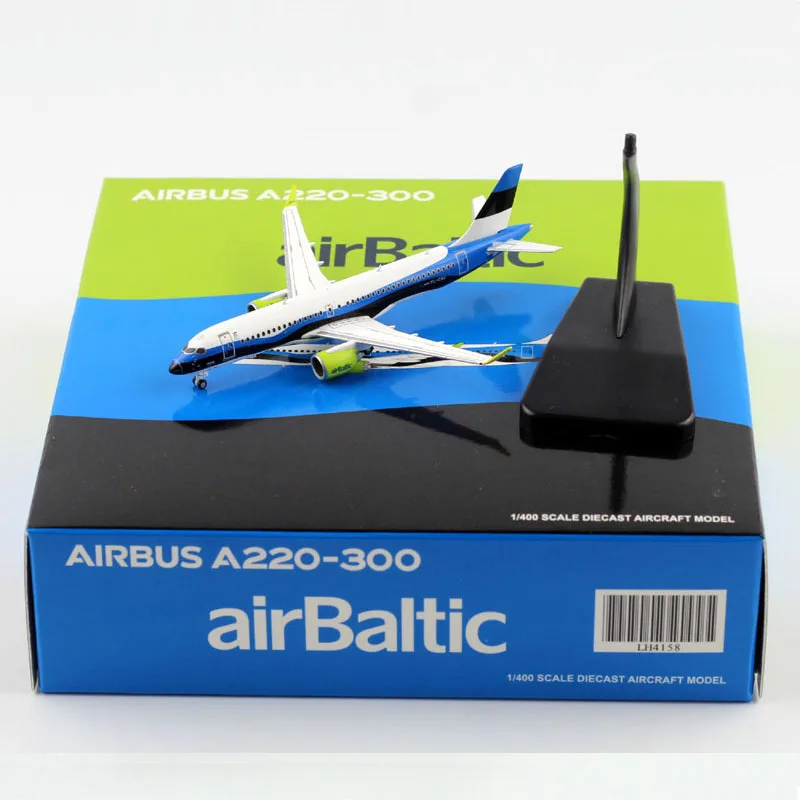 Air Baltic Airbus A220-300 YL-CSJ Diecast Model 1 Air Baltic Airbus A220-300 YL-CSJ Diecast Model