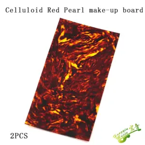 Vibrant Celluloid Guitar Headstock Veneer Sheets 41 Hd8a1d2e7834f45b69c5ea9a1870b4f78w