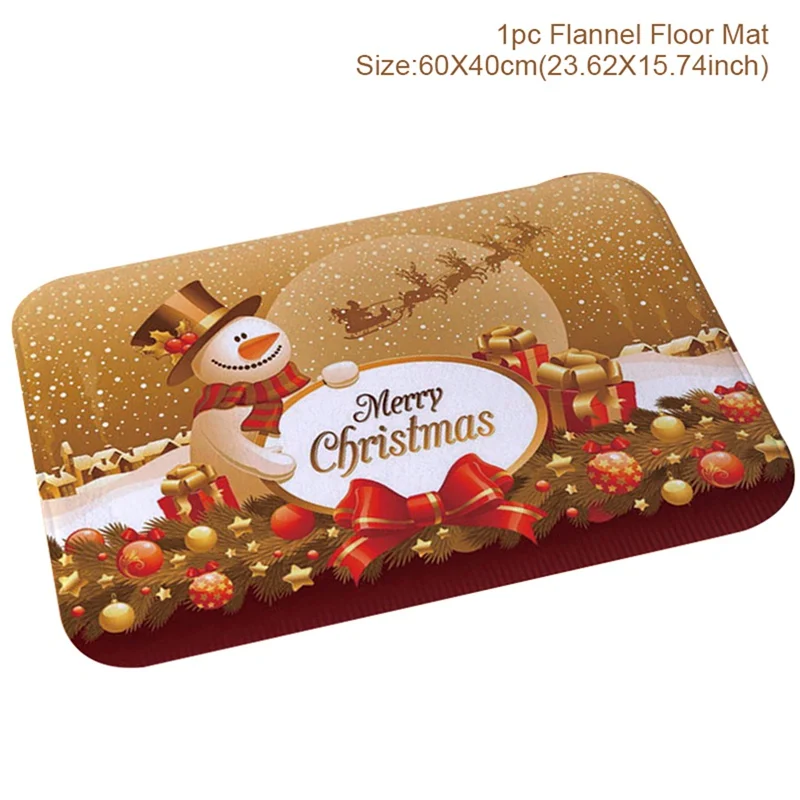 Festive Santa Christmas Door Mat 30x20x5 cm 20 Festive Santa Christmas Door Mat 30x20x5 cm - Image 20
