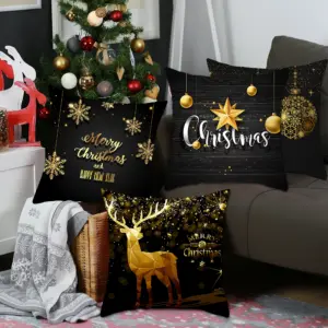 Luxurious 45x45cm Christmas Cushion Cover 24 Hde1722d05eff4f5786dc4cb45a3955b9f