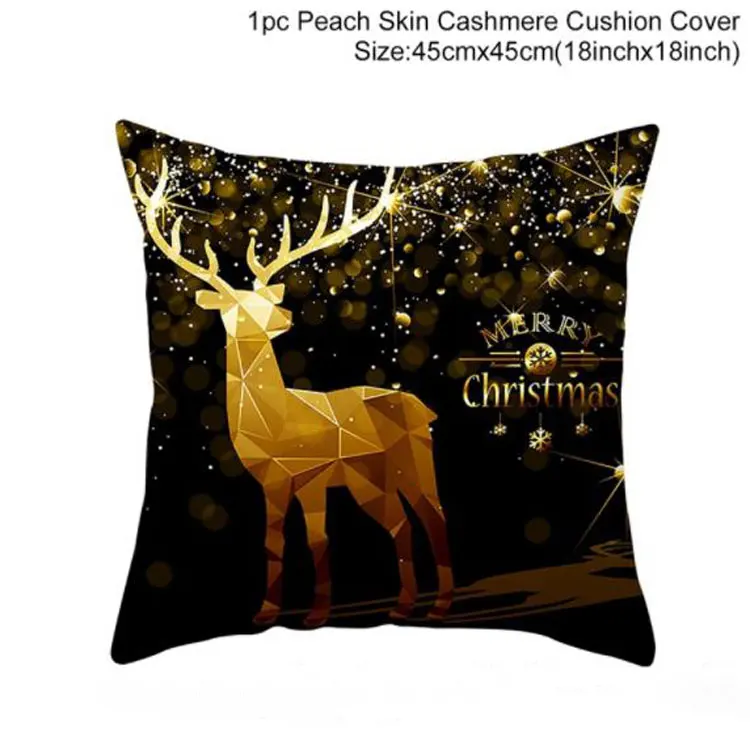 Luxurious 45x45cm Christmas Cushion Cover 7 Luxurious 45x45cm Christmas Cushion Cover - Image 7