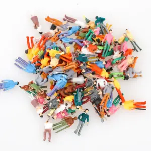 Vibrant Miniature Figures Set for Dioramas