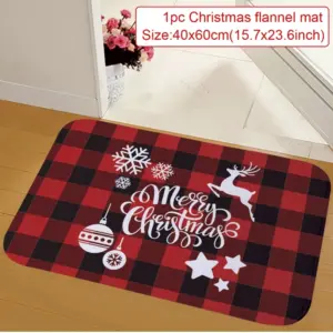 Festive Santa Christmas Door Mat 30x20x5 cm 47 Hf245a617df454cce945ee0ad1780c932j
