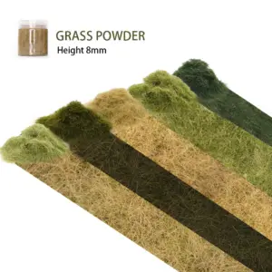 8mm Static Grass Turf for Model Scenes