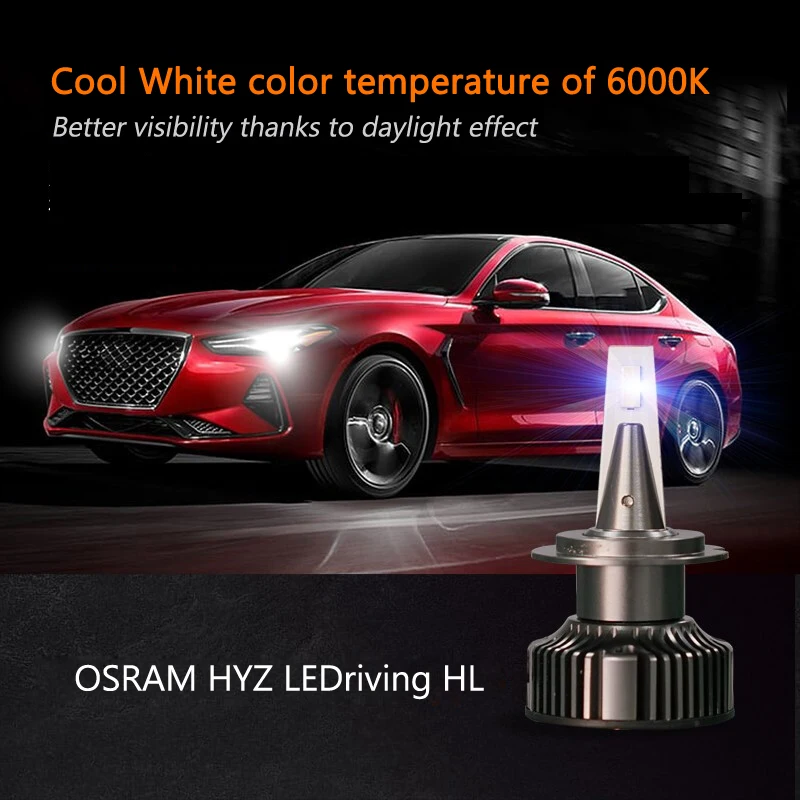 OSRAM LED Fog Light Bulbs H8 H11 H16 6000K 2700 Lumens 6 OSRAM LED Fog Light Bulbs H8 H11 H16 6000K 2700 Lumens - Image 6