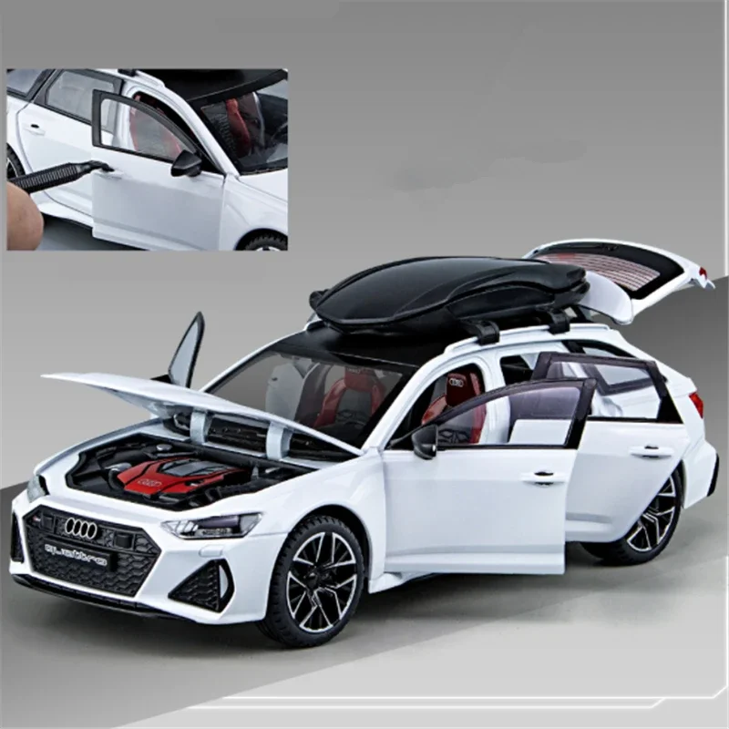 Audi RS6 Avant 1:24 Scale Diecast Model 3 Audi RS6 Avant 1:24 Scale Diecast Model - Image 3