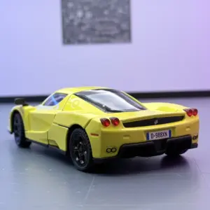 Yellow Alloy 1:32 Scale Sports Car Model 11 S002fe8a013894e5eaf9e184812572efdV
