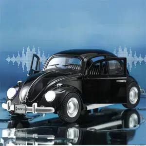 Classic White 1:18 Diecast Beetle Model Car 14 S004286345145469e82669b1013c25ff5R