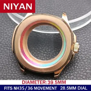 Durable 316L Stainless Steel Watch Case 39.5mm 70 S00c500da130e4ba2b54f4c136a70adb9y