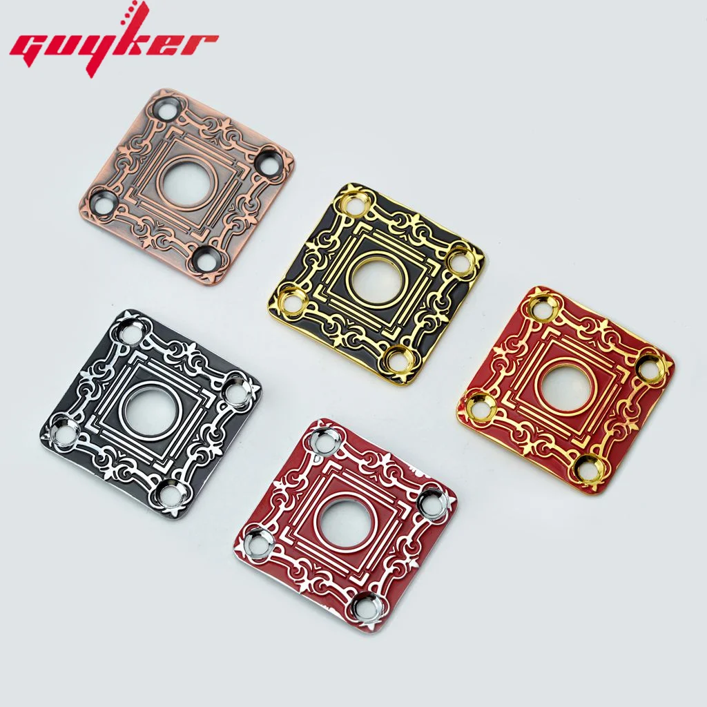 Stainless Steel Jack Plate for Guitars and Basses 2 Stainless Steel Jack Plate for Guitars and Basses - Image 2
