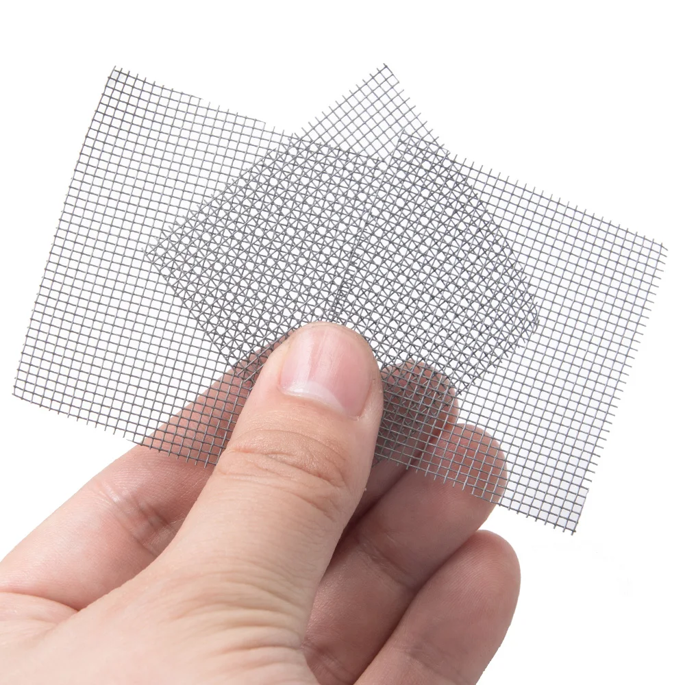 Miniature Gray Fiberglass Fence Mesh Set for Models 1 Miniature Gray Fiberglass Fence Mesh Set for Models