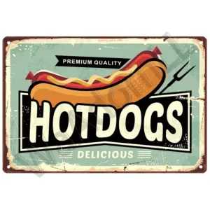 Retro Diner Tin Sign 20 x 30 cm Decor 35 S0108ed0903f9460abd965dac33dd2eeeM 2