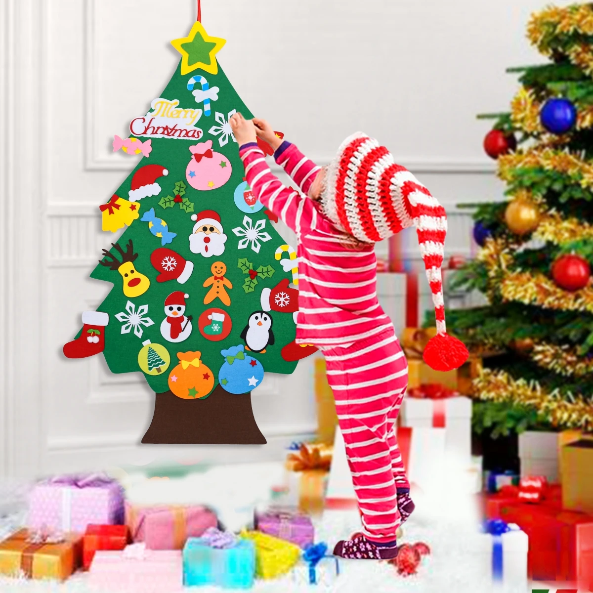Vibrant DIY Felt Christmas Tree Decor 6 Vibrant DIY Felt Christmas Tree Decor - Image 6