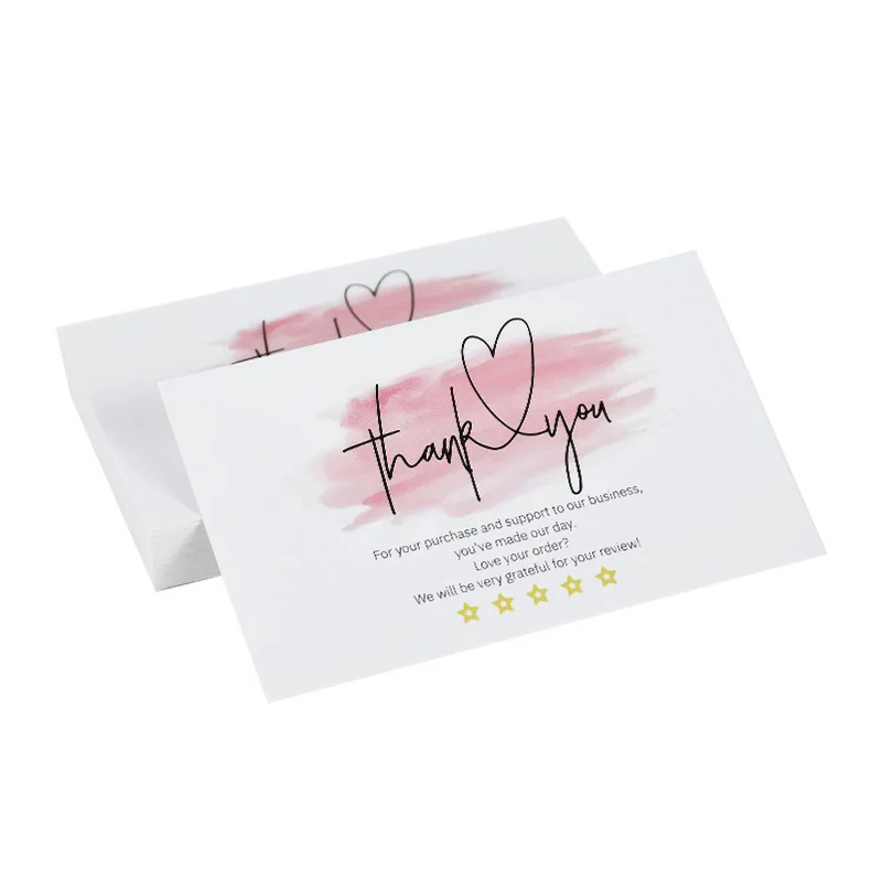 Thank You Kraft Paper Cards Set (30 Pieces) 1 Thank You Kraft Paper Cards Set (30 Pieces)