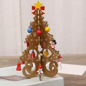 DIY Wooden Christmas Tree Decor Set 16 S015828872d0547a59f70ce928ec6b468p
