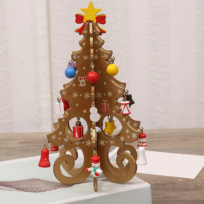 DIY Wooden Christmas Tree Decor Set 8 DIY Wooden Christmas Tree Decor Set - Image 8