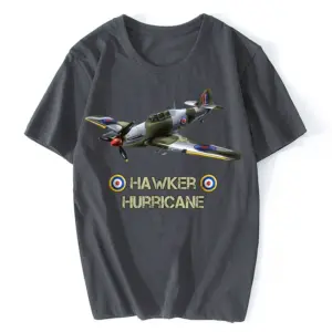 Vintage Military Hawker Hurricane T-Shirt for Men 11 S019519dc5ef64902881f31307a54cf16b