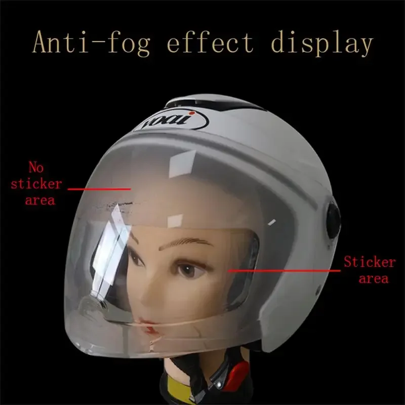 3-in-1 Motorcycle Helmet Anti-Fog Film 3 3-in-1 Motorcycle Helmet Anti-Fog Film - Image 3