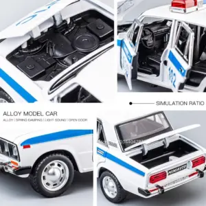 1:24 Lada Police Diecast Model for Collectors 15 S01fea26920cf41509eba305a965b86a4a
