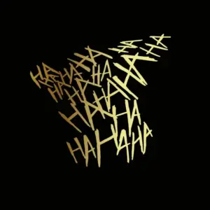 Vibrant Reflective HAHAHA Vehicle Sticker 19 S02199a55b3334a06b6e780461e42f4be2