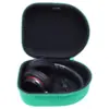 Teal Travel Headphones Case with Shockproof EVA