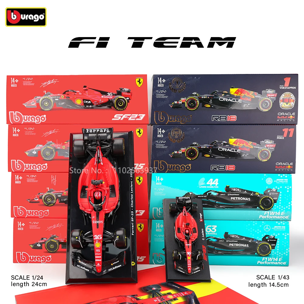 Ferrari SF23 1:24 Scale Diecast Model 2 Ferrari SF23 1:24 Scale Diecast Model - Image 2